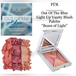 PÜR: Out Of The Blue Light Up Vanity Blush Palette (Beam Of Light)